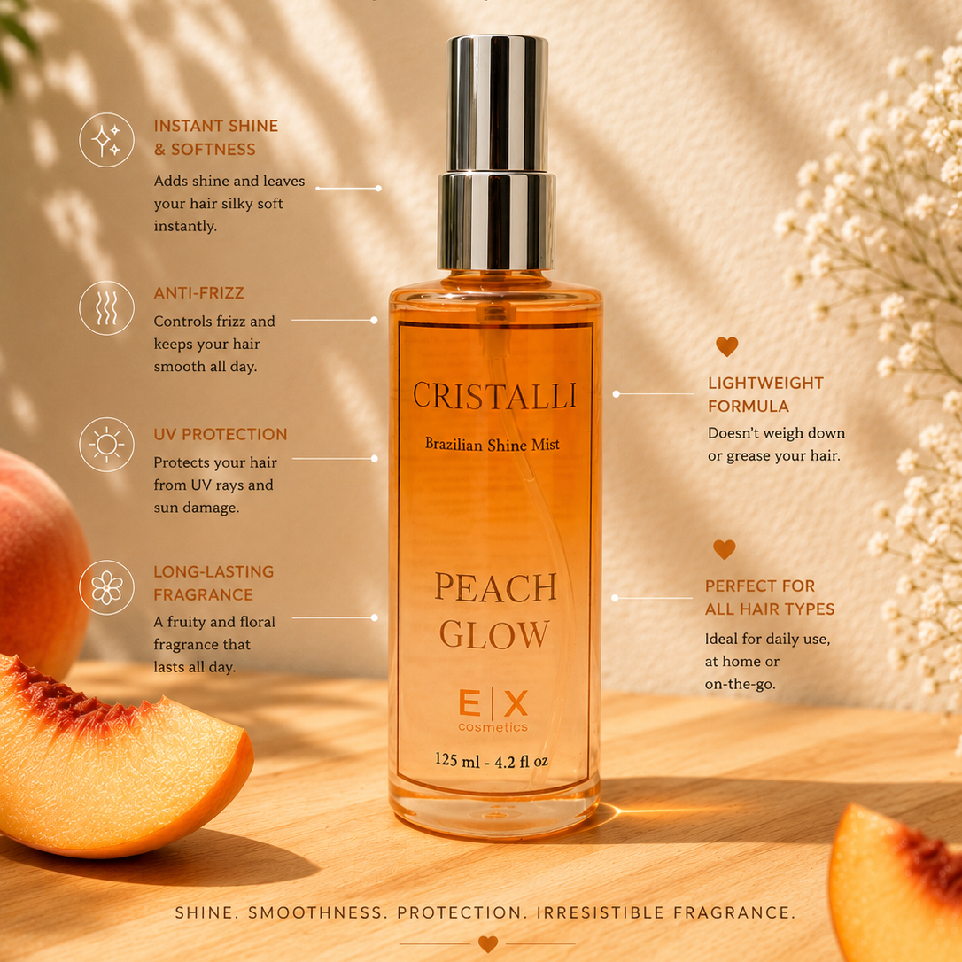 PEACH GLOW Brazilian Shine Mist